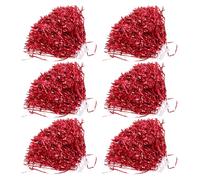 WESIEVYA 12Pcs Red Cheerleading Pom Poms with Handle Rings, Reusable Handheld Performance Props for Sports Meetings, Dance Teams, School Events, and Festival Celebrations