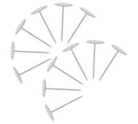 WESIEVYA 12pcs Stainless Steel Cake Flower Nails 3cm Small Diameter Cake Decorating Tools for Buttercream Flowers DIY Baking Supplies