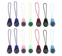 WESIEVYA 14pcs Mini Hanging Compass with Lanyard, Lightweight Plastic Exploration Compass for Trekking and Climbing, Precise Outdoor Navigation Tool for Hiking Adventures