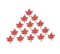WESIEVYA 15PCS Maple Leaf Lapel Pins Metal Brooches with Secure Clasp Alloy Drip Oil Finish Vibrant Autumn Accessories for Canada Day Thanksgiving Souvenirs Women Men