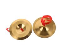 WESIEVYA 1pair Finger Cymbals for Boys and Girls and Adults Music Instrument for Rhythm and Timing for Bands Belly Dancing and