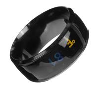 WESIEVYA 1Pc Stylish Temperature Display Finger Ring for Couples Chic Jewelry for Any Occasion Elegant Design Easy to Match with Apparel