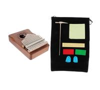 WESIEVYA 1set Beginner Kalimba Thumb Piano for Boys and Girls Key Cat Design Portable Finger Musical Instrument for Family Fun and Outdoor Relaxation