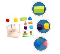 WESIEVYA 1Set Creative Mirrored Block Educational Geometry Cognition for Imagination Brain Development for Preschool Learning Motor Skills for Boys