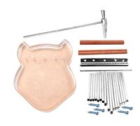 WESIEVYA 1set Key Kalimba Kit Thumb Piano Musical Instrument for Beginners Portable Finger Piano for Boys and Girls Easy to Play for Indoor and Outdoor Use