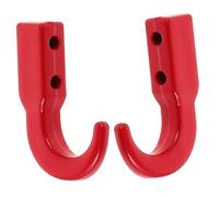 WESIEVYA 1set Metal Tow Hook Accessories for Climbing Cars Screws and Nut Parts Easy Installation for Enhanced Realism Sturdy Towing Hooks for Model Crawler Trucks Upgrade Your Toy Adventure