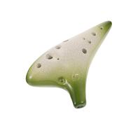 WESIEVYA 1set Ocarina Musical Instrument Key Beautiful Gradual Traditional Ethnic Beginner Flute for Music and Home Decoration