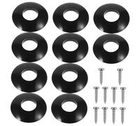 WESIEVYA 1set Replaceable Guitar Tuner Washer Professional Tuner Spacers with Screws for Acoustic Electric Guitars Easy Installation Lightweight Portable Accessory for Improved Sound and