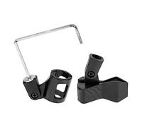 WESIEVYA 1set Saxophone Microphone Clip Holder Support for Microphones Easy Installation Lightweight and Construction for Musicians and Performers
