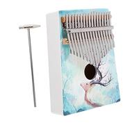 WESIEVYA 1set Tone Kalimba Thumb Piano for Beginners Portable Finger Piano Made of Solid Easy to Play for Boy Girl and Music Boys and Girls