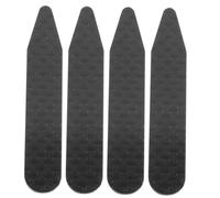 WESIEVYA 2 Pairs Carbon Fibre Shirt Collar Support Stays Collar Corner for Men Formal Wear Accessories