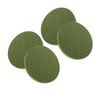 WESIEVYA 2 Pairs Knee Pad Cushion Round Thick Exercise Yoga Pad Pain Companion Home Workout Easy On The Knees Elbows Wrists And Back