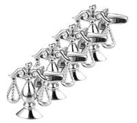 WESIEVYA 2 Pairs Men Business Cuff Links Featuring Justice Scale Symbol in Silver Copper with Robust Closure and Easy Alternation, for Formal Business and Signing Ceremonies