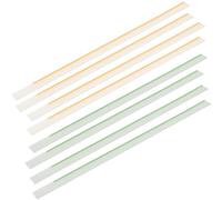 WESIEVYA 2 Sets Marking Index Tabs Pet Writable Sticky Reading Guide Strips for Difficulties for Teachers