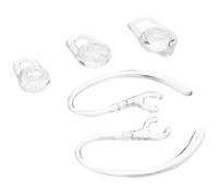 WESIEVYA 20 Pcs Earbud Replacement Tips with Ergonomic Design, Synthetic Nylon Material Earbud Covers to Reduce Ambient Noise and Hearing Tiredness, for Wireless Headset Use