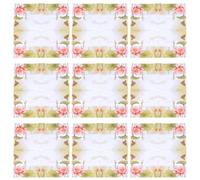 WESIEVYA 20 Sheets Banquets Napkins Paper Napkins for Wedding Chic Pattern Assorted Color Paper Material Portable Tabletop Decoration for Hotels and Restaurants