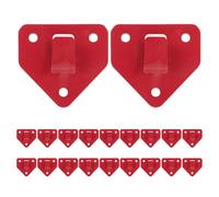 WESIEVYA 20pcs Fire Extinguisher Holder Wall Mount Hooks Heavy Duty Metal Brackets for Extinguishers Indoor Outdoor Use Wall Mount
