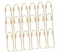 WESIEVYA 20pcs Gold Trumpet Water Key Spit Valve Spring Accessories 25.2mm Brass Instrument Parts for Trumpet Repair