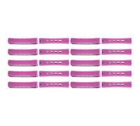 WESIEVYA 20pcs Self Holding Hair Rollers for DIY Hair Styling Purple and Curling No Clips Needed