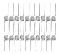 WESIEVYA 20pcs Torsional Spring for Trash Can Lid Replacement Stainless Steel Small Torsion Spring with 0.9mm Wire Diameter and 160° Angle Silent Closure Steady Lid Movements Household
