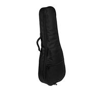 WESIEVYA 21-inch Padded Ukulele Bag Portable Carrying Case Waterproof Dirt-resistant Black Ukulele Pouch Suitable for Travel and Outdoor Use