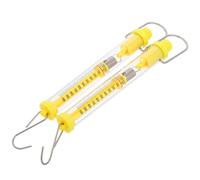 WESIEVYA 2pcs 10n Newton Spring Scales for Physics Teaching Supply with High Precision Measurement and Compact Portable Design, for Mechanics Experiments and Physics Labs