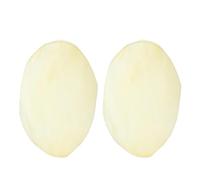 WESIEVYA 2pcs 350mm Drum Heads Made of Sturdy Goatskin Leather with Natural Texture and Lightweight Design Replacement Hand Drum Accessories
