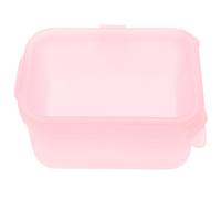 WESIEVYA 2Pcs Double Layer Manicure Soak Bowl Thickened Insulation, Pink Plastic Nail Art Soaking Bowls for Hand Spa and Nail Polish Removal