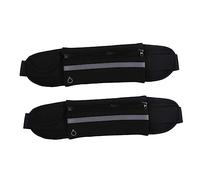 WESIEVYA 2pcs Elastic Running Water Waistpack Sports Fanny Pack Pouch for Hiking Diving Outdoor Phone Key Cash