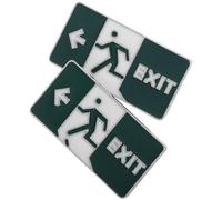 WESIEVYA 2pcs Glow in The Dark Enamel Pins Cute and Funny Alloy Lapel Brooches for Holiday Decorations and Clothing, Trendy and Versatile Accessories