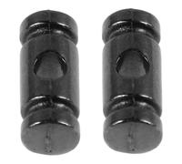 WESIEVYA 2pcs Guitar Roller String Retainers Low Guitar Stabilizing Fixer Headstock Locking Screws for Electric