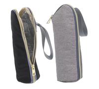 WESIEVYA 2pcs Insulated Bottle Cooler Tote Bags Portable Bottle Warming Bags Lightweight Compact for Travel Stroller Attachment Multipurpose Breastmilk Storage