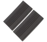 WESIEVYA 2pcs Lightweight Antiskid Drum Mat Protectors Practical Rubber Guard Pads for Jazz Drum Pedal Support Compatible with Electronic and Acoustic Easy to Install and Durable
