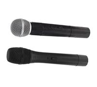 WESIEVYA 2pcs Lip Sync Performance Microphone for Boys and Girls Karaoke Machine Toy Microphone Cosplay Party Accessory