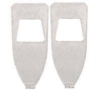 WESIEVYA 2pcs Metal Violin Bow Tips for Stringed Instruments Replacement Fittings for Students and Musicians -repair for Violin Bows