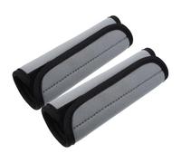 WESIEVYA 2pcs Neoprene Luggage Handle Wraps for Suitcase Handle Covers, Flexible and Soft Travel Accessories to Enhance Functionality, for Family Trips and Business Travel