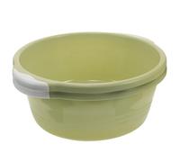WESIEVYA 2Pcs Plastic Washbasins for Kitchen and Bathroom Use - Odorless Portable Household Wash Basin with Drain, Convenient to Use and Move, Classical Design Washing up Bowl