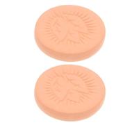 WESIEVYA 2pcs Reusable Brown Sugar Softener Disc Made of Clay for Efficient Sugar Softening and Storage in Home Kitchens and Restaurants