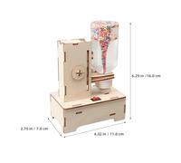 WESIEVYA 2pcs Stem Tornado Simulator Kit for DIY Wooden and Plastic Model Science for Weather Experiments Physics Concepts Learning Interactive Educational Stem for Boys