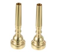 WESIEVYA 2pcs Trumpet Mouthpiece Brass: Easy Maintenance Universal Design For Quick Replacement For Music Classes And Live Shows