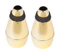 WESIEVYA 2pcs Trumpet Mute Closed Design for Enhanced Performance Easy Installation for Practice Warm Up Trumpet Accessory for All Skill Levels