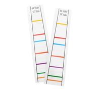 WESIEVYA 2pcs Violin Fingerboard Stickers for Beginners Scale Learning Aid Position Markers for Violin Practice