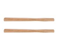 WESIEVYA 2pcs Wood Hammer Handle, Wooden Replacement Hammer Handle, 37cm, Wood, Secure Grip, Replaceable, for Gardening and Outdoor Adventure