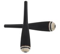WESIEVYA 2pcs Wooden Erhu Tuning Pegs Replacement Black Keys for Erhu Instrument Accessories, Performance and Reusable Design for Traditional Chinese String Instrument