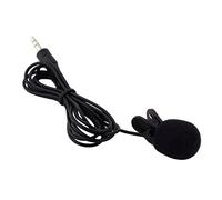 WESIEVYA 3.5mm Mini Lavalier Clip Microphone for Teaching Portable Omnidirectional Collar Mic Loudspeaker Function for Meetings and Lectures