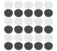WESIEVYA 30Pcs Plastic Board Game Pieces Checkers Piece Plastic round Replacement Sturdy Backgammon Game Accessory for Players of Ages, Suitable for Board and Playing Anywhere