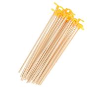 WESIEVYA 30pcs Wooden Lantern Handle Stick 27cm Lightweight Wood Lantern Rod for DIY Crafts Halloween Wedding and Outdoor Events Decoration