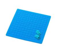WESIEVYA 3d Printer Pen Silicone Mat with Finger Sleeve for Easy Operation and Versatile Use, Blue Drawing Pad for DIY Projects and Beginners 3d Printing Pens
