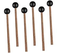 WESIEVYA 3pairs Ethereal Drum Sticks for Tongue Drum Performance Percussion Stick Reusable Musical Instrument Mallet for Percussion Instruments