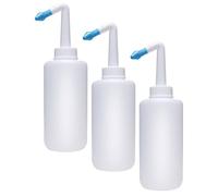 WESIEVYA 3pcs Nasal Irrigation Bottles 300Ml Plastic Nose Wash Cleaner for Household Use Convenient Nasal Rinse Tool Suitable for Adult